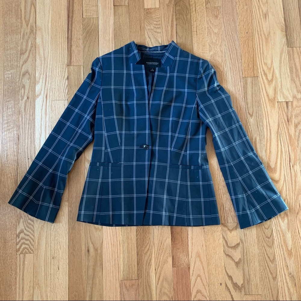 Navy Banana Republic Blazer